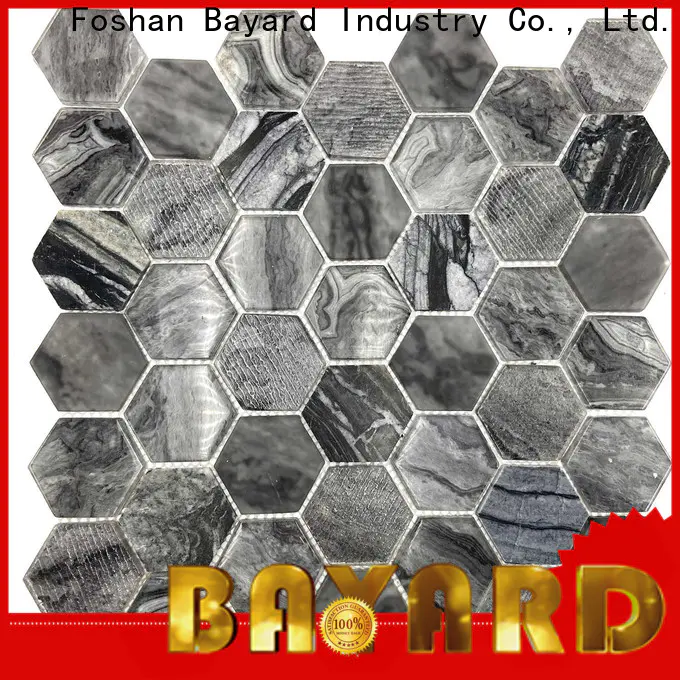 Bayard high-end glass mosaic tile factory for foundation