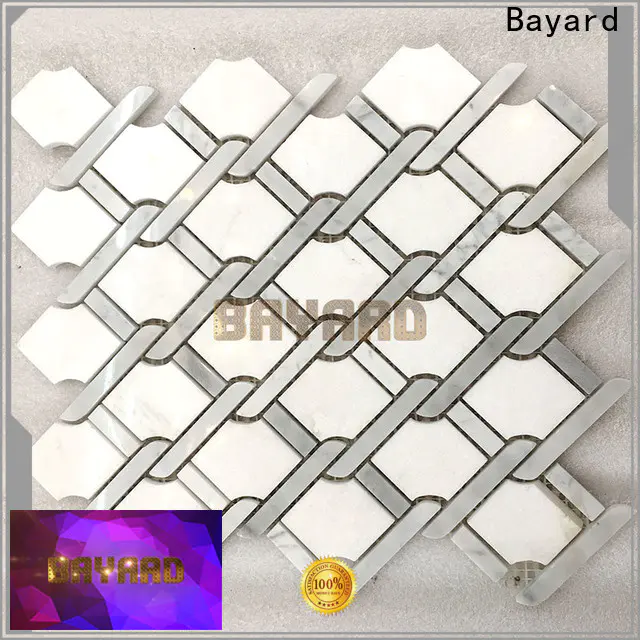 Bayard splashback grey mosaic floor tiles for wholesale for wall decoration