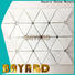 Bayard pattern pebble mosaic tile supplier for bathroom
