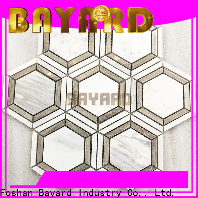 Bayard natural dark grey mosaic tiles owner for wall decoration