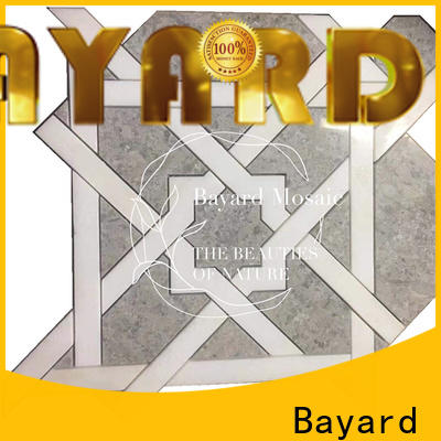 Bayard natural waterjet mosaic tile for wholesale for bathroom