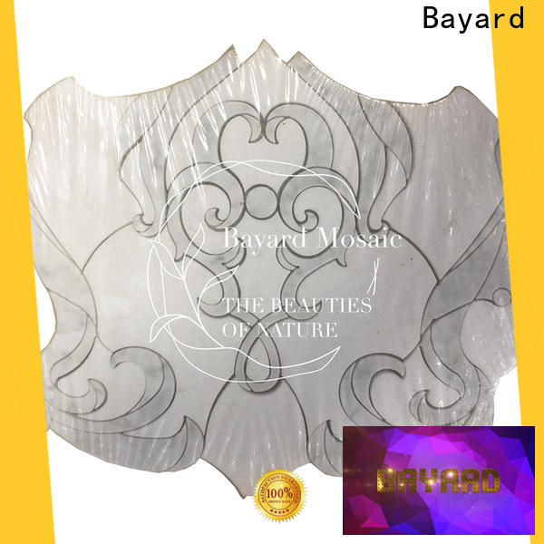 Bayard natural water jet marble factory price for foundation
