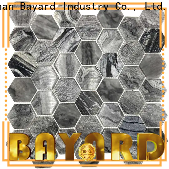 Bayard high-end glass mosaic tile in china for hotel lobby