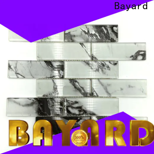 Bayard high quality glass mosaic tile sheets factory price for foundation
