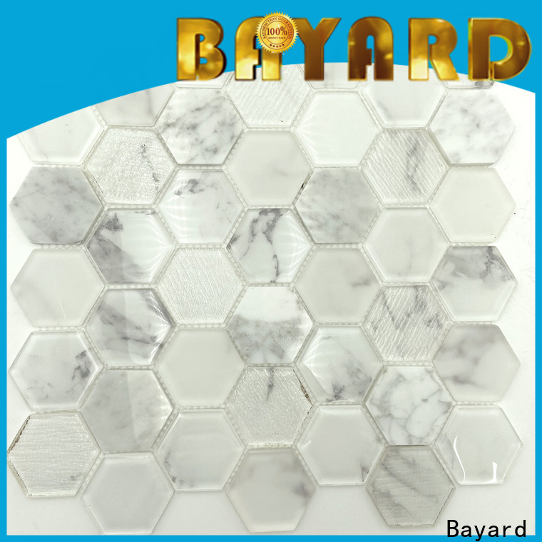 Bayard new arrival green glass mosaic tiles factory for bathroom