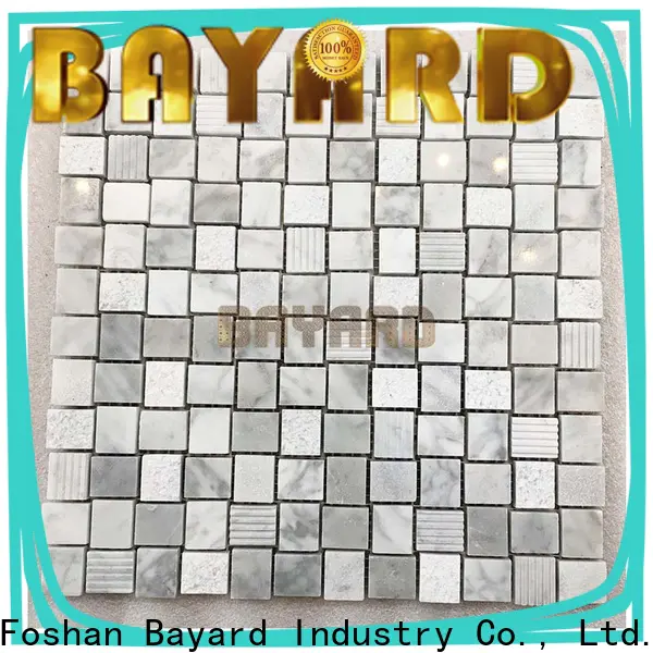hot-sale marble mosaic tile emperador factory price for hotel