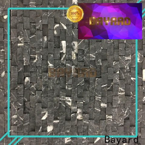 Bayard black brown mosaic tile in different colors for bathroom