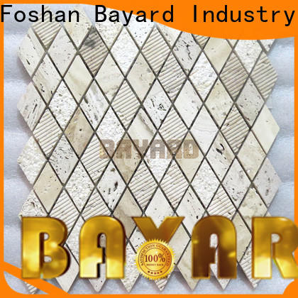 Bayard natural travertine mosaic wall tile supplier for foundation