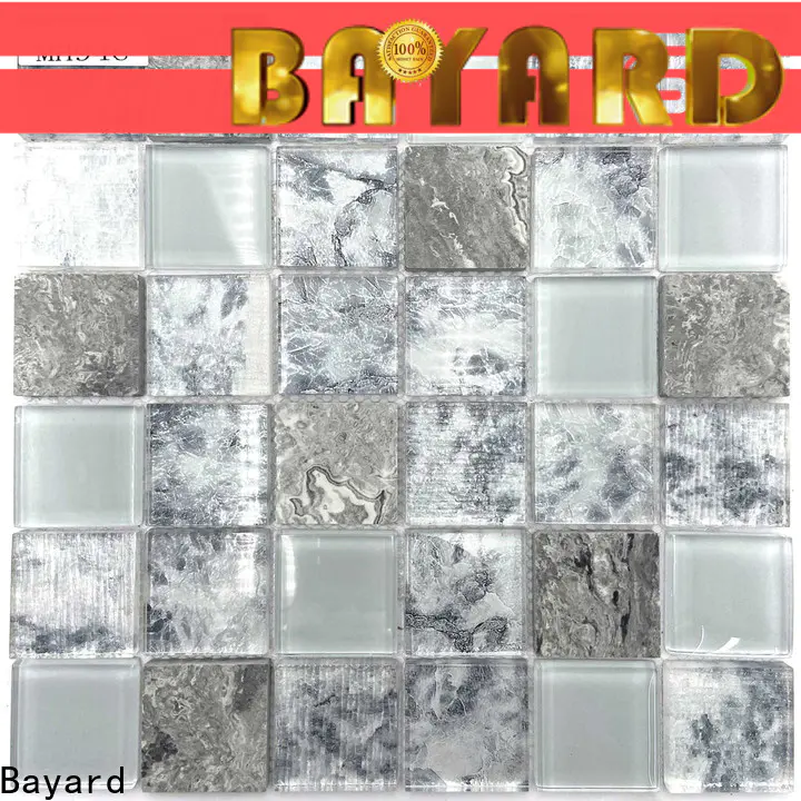 Bayard karrara glass mosaic tile art order now for foundation