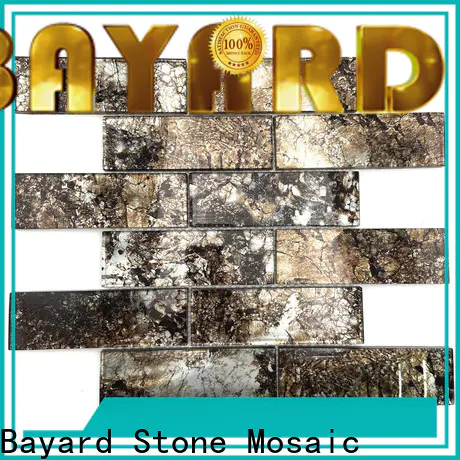 affordable white glass mosaic tile stone dropshipping for decoration