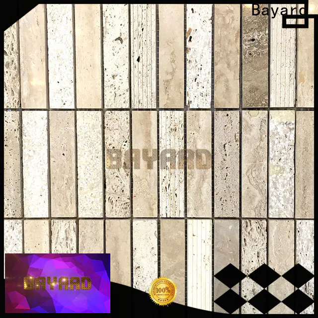 Bayard brick travertine mosaic wall tile factory for decoration