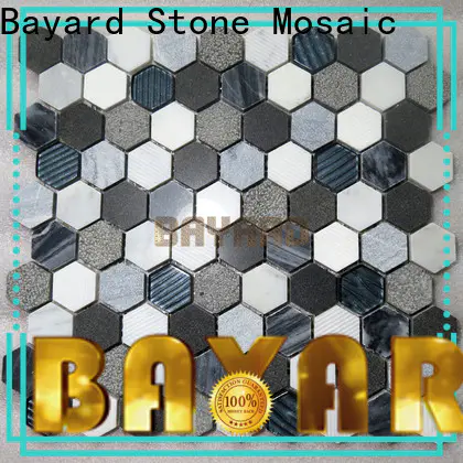 Bayard gray stone mosaic in china