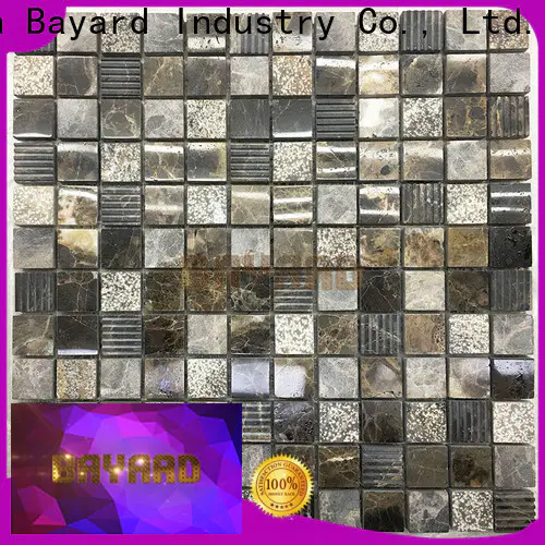 good-looking mosaic bathroom tiles brown factory for decoration
