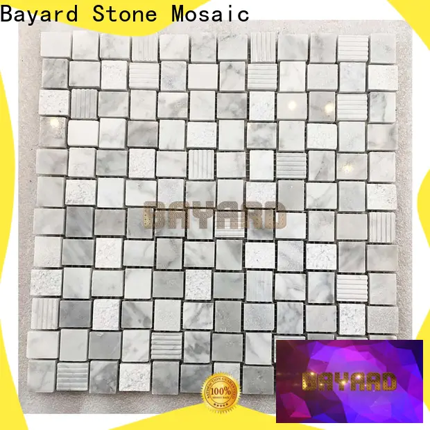 Bayard gray square mosaic tiles grab now