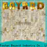 Bayard sandstone natural stone mosaic tiles in different shapes for bathroom