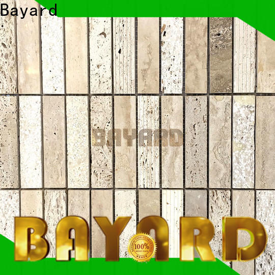 Bayard fashion design glass mosaic floor tile vendor for hotel lobby