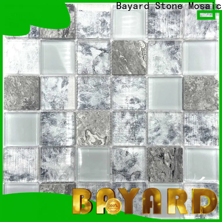 Bayard imitated green glass mosaic tiles newly for foundation