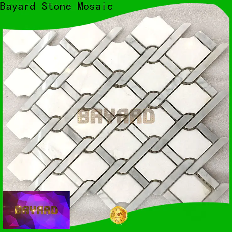 fashion design discount mosaic tile white newly for foundation