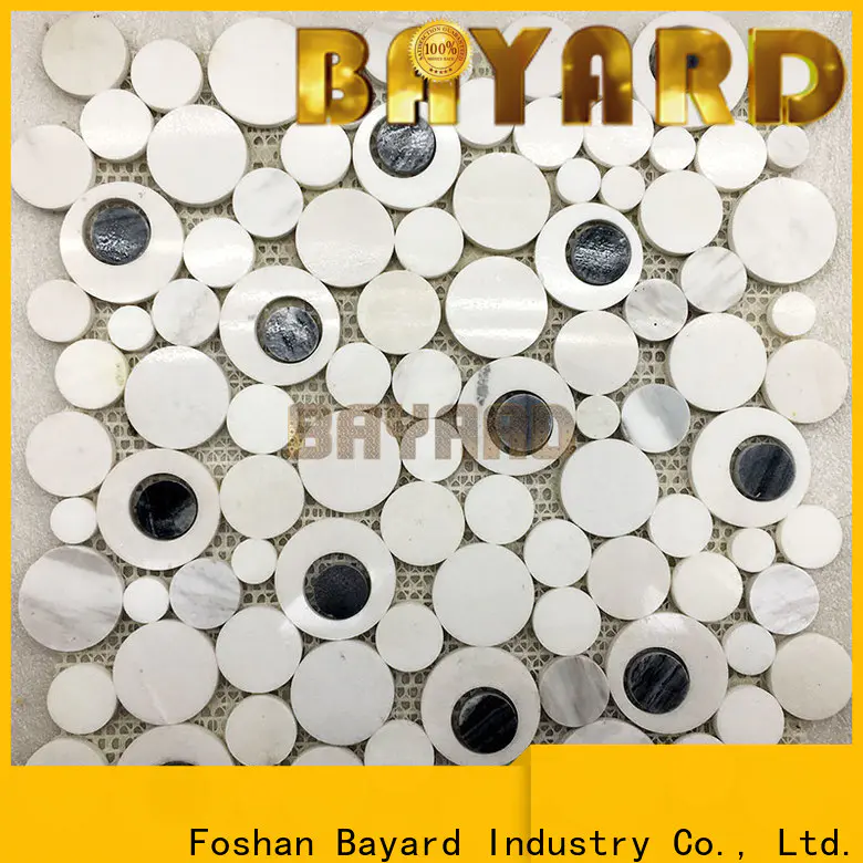 Bayard glossy brick mosaic tile factory for foundation