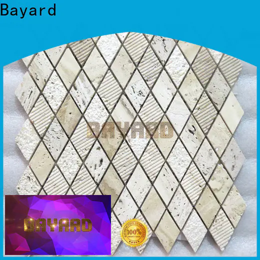 Bayard tile travertine mosaic tile backsplash in china for hotel lobby