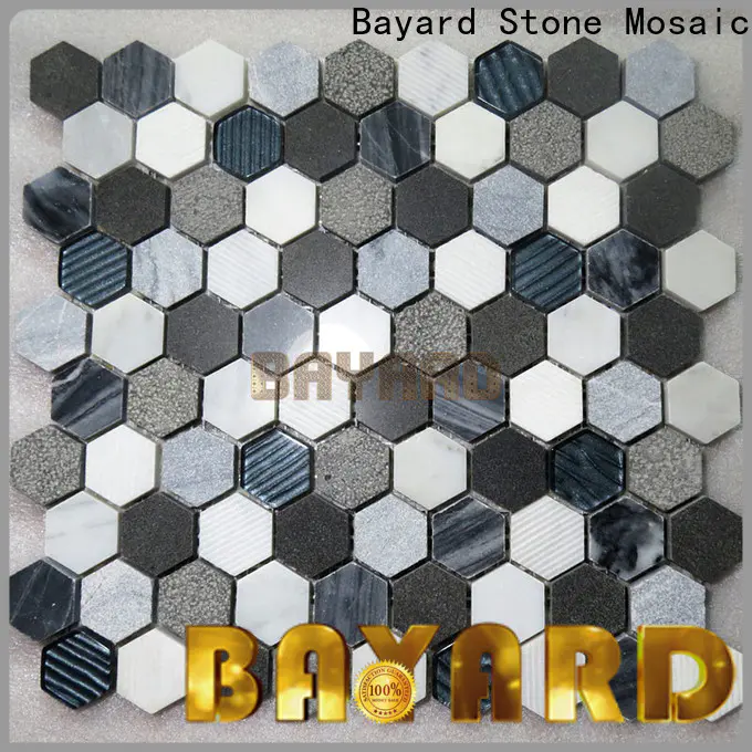 Bayard affordable mosaic bathroom floor tile factory
