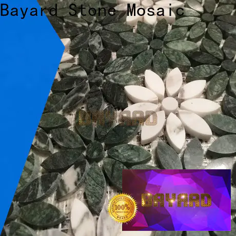 Bayard mysterious mosaic border tiles factory for hotel lobby