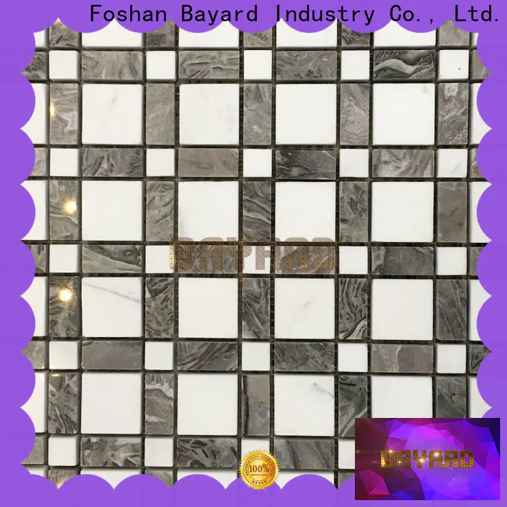 Bayard depot dark grey mosaic tiles in different shapes for bathroom