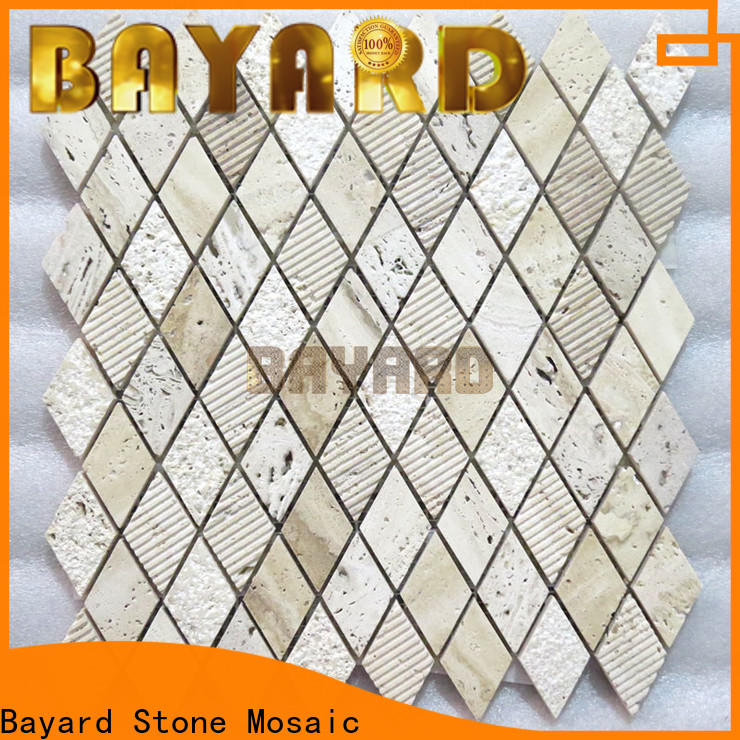 Bayard popular grey stone mosaic tiles newly for hotel lobby