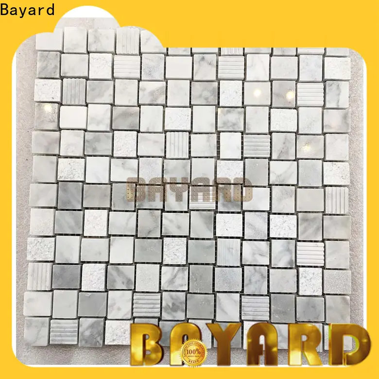Bayard crema stone mosaic newly for TV wall