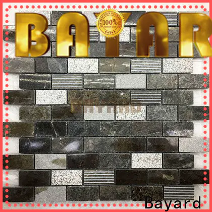 Bayard hot-sale marble mosaics vendor for TV wall
