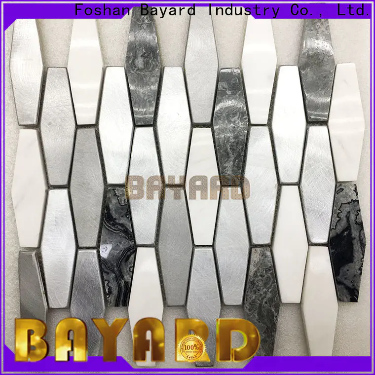 glossy brick mosaic tile umbrellatypeshelltype factory price for hotel lobby