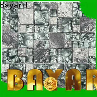 Bayard blue glass mosaic tile vendor for foundation