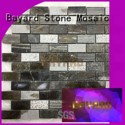 Bayard white mosaic backsplash newly for bathroom