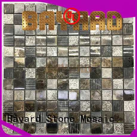 Bayard black stone mosaic newly for decoration