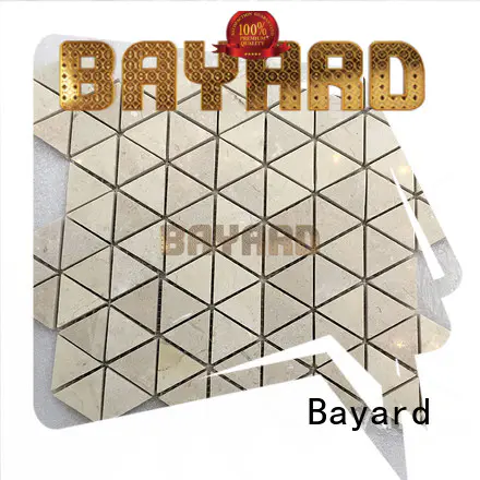 mosaic backsplash white for decoration Bayard