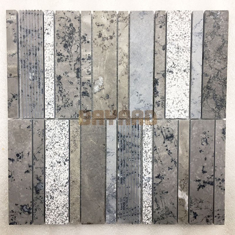 Marble stone mosaic tiles natural stone mosaic wall tile linear mosaic wall tile decorative mosaic tiles tile stone mosaics