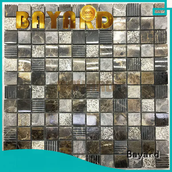 Bayard high quality stone mosaic tile backsplash line for hotel