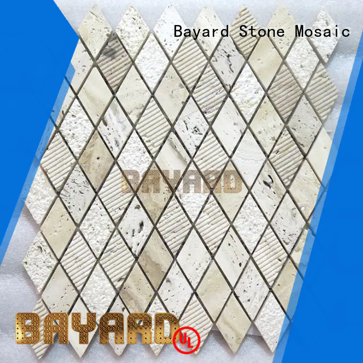 fashion design travertine mosaic tiles cheap for wholesale for hotel lobby