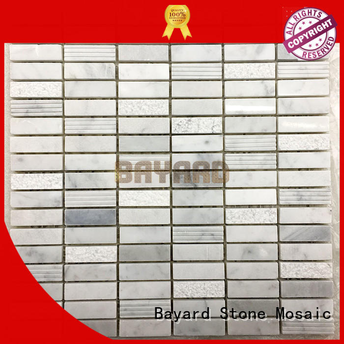 stone mosaic style tiles sheets for hotel Bayard