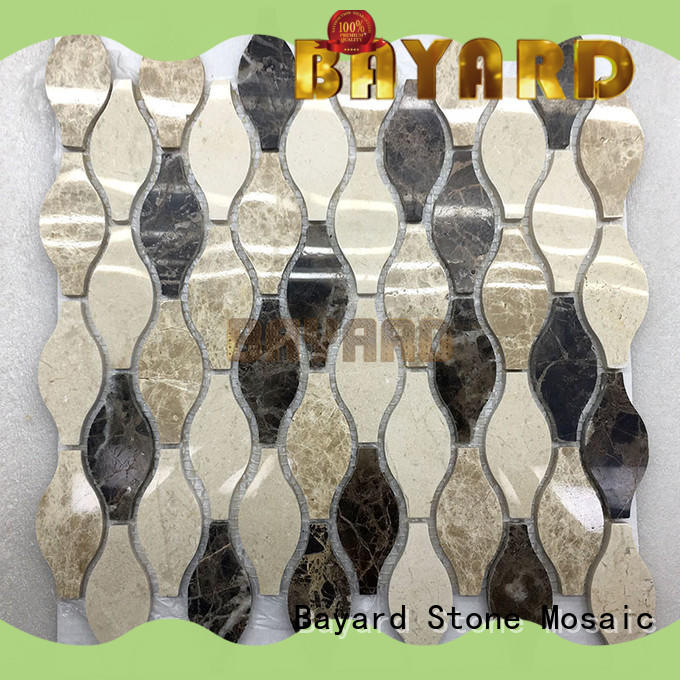 upscale round mosaic tiles shape newly for wall decoration