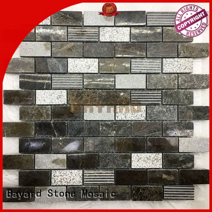 Bayard dark mosaic bathroom tiles for decoration