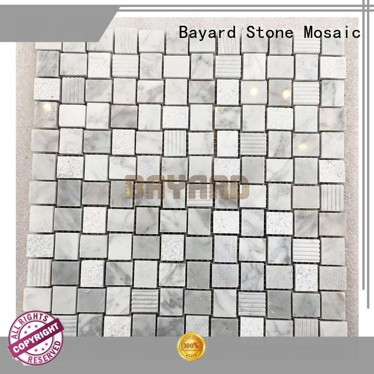 affordable marble mosaic tile marquina factory for swimming pool