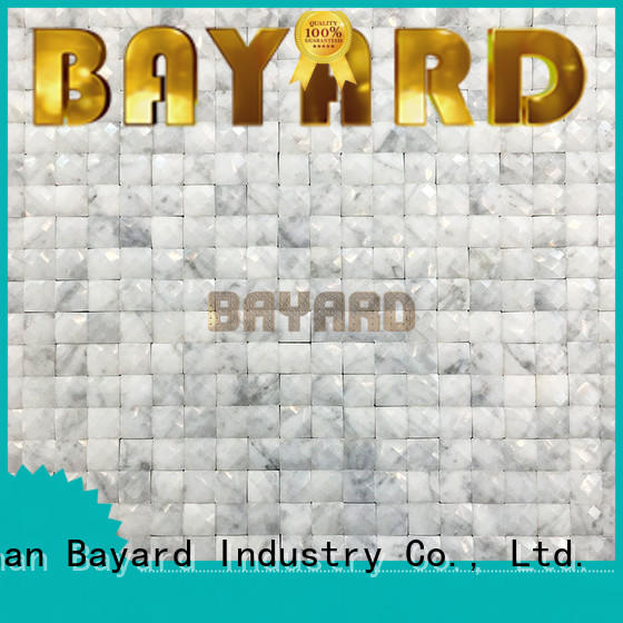 Bayard low cost black and silver mosaic tiles shop now for hotel lobby