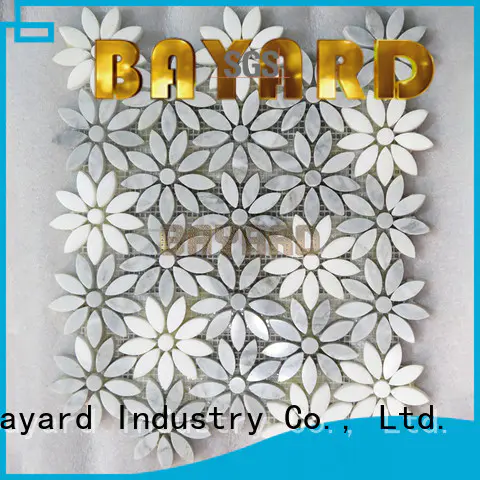 Bayard circle metal mosaic tiles grab now for hotel lobby
