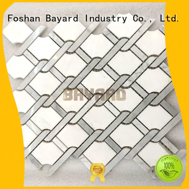 Bayard high-end 2x2 mosaic tile in china