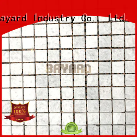 widely used rectangle mosaic tiles faces overseas market for bathroom
