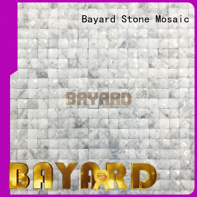 Bayard rectangle green mosaic bathroom tiles factory price for hotel lobby