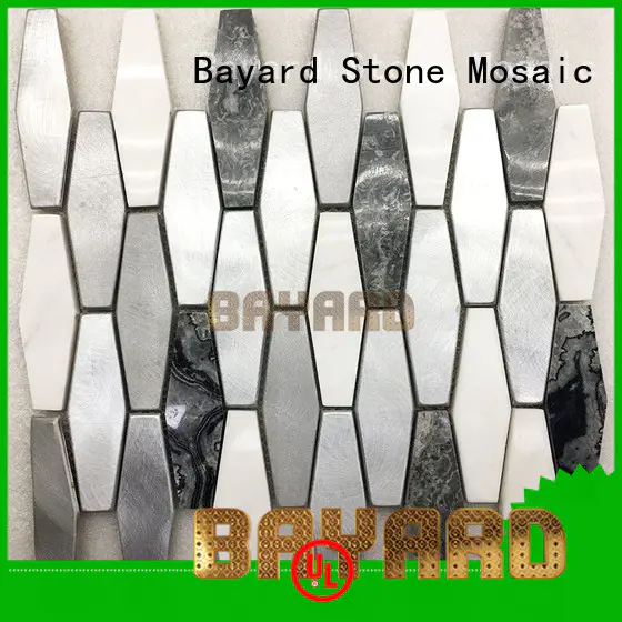 fashion design metal mosaic tiles tiles supplier for foundation