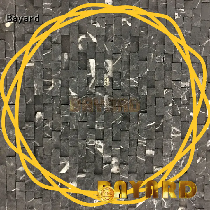 Bayard patterns grey mosaic wall tiles