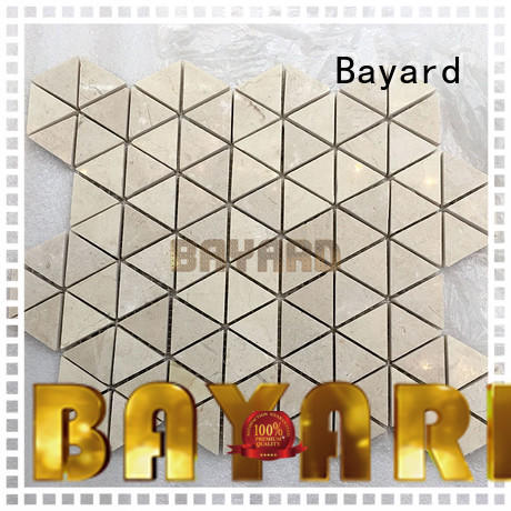 Bayard dark mosaic bathroom floor tile in china for supermarket